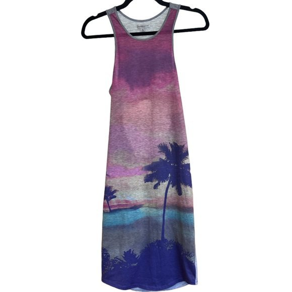 American Eagle Outfitters Dresses & Skirts - Women's American Eagle Beach Graphic T-Shirt Maxi Sundress‎ with Open Back S